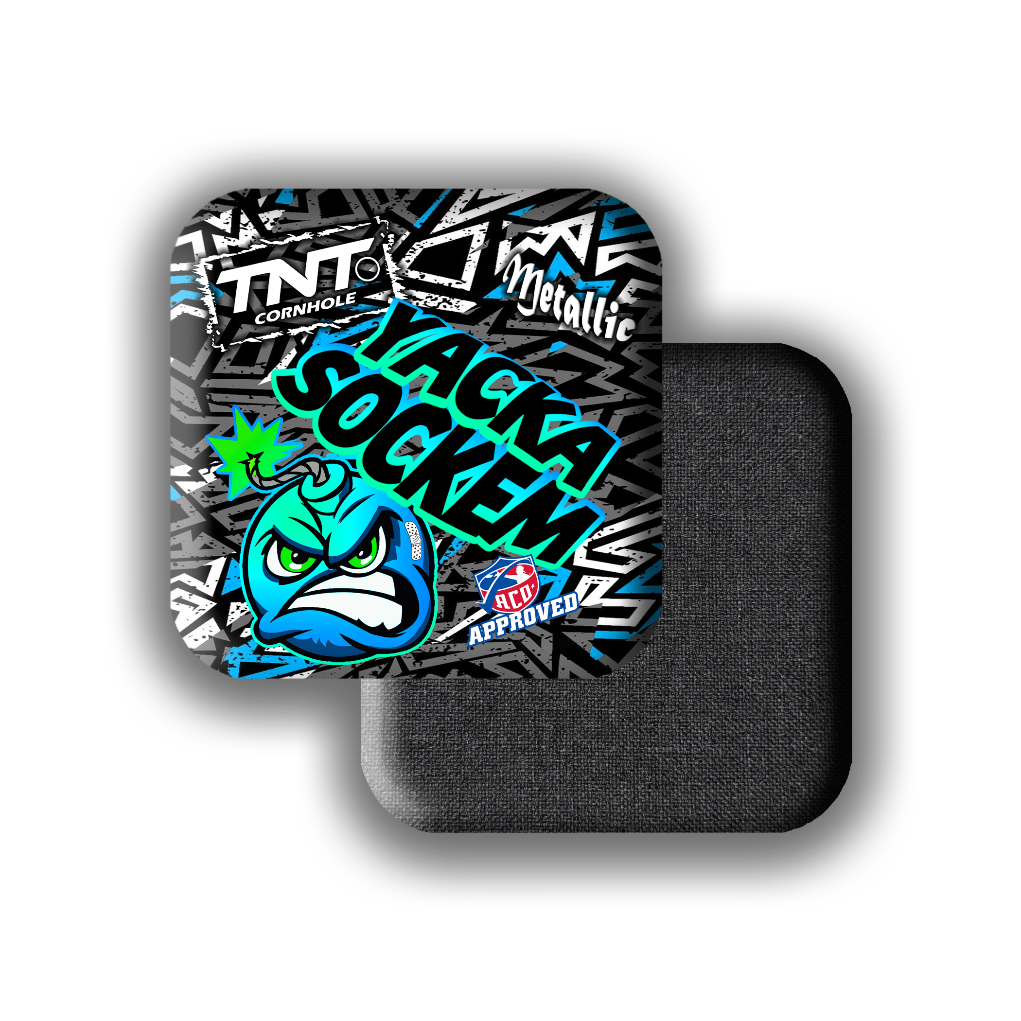 Metallic- Yacka Sockem – TNTCornhole