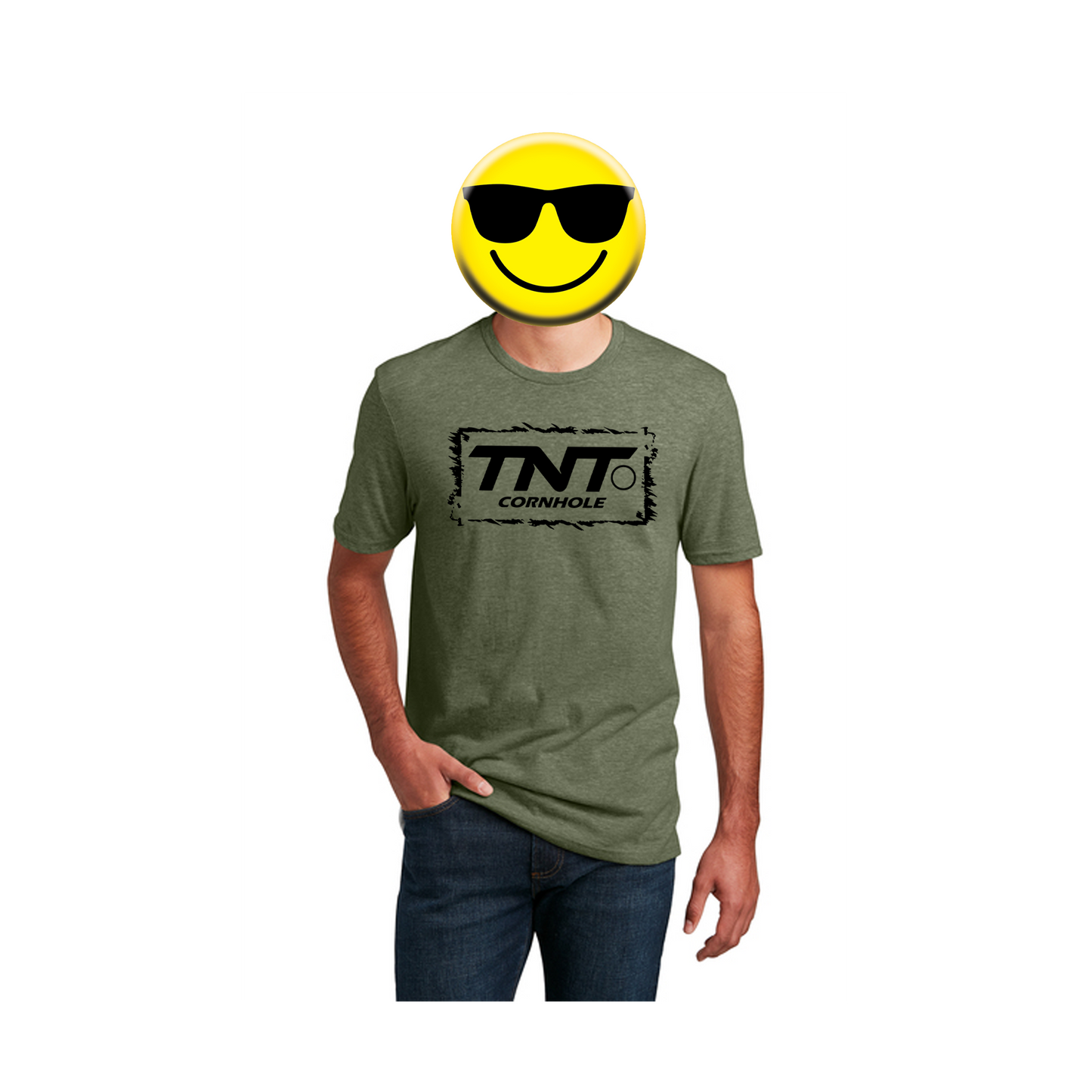 T Shirt-Heather green