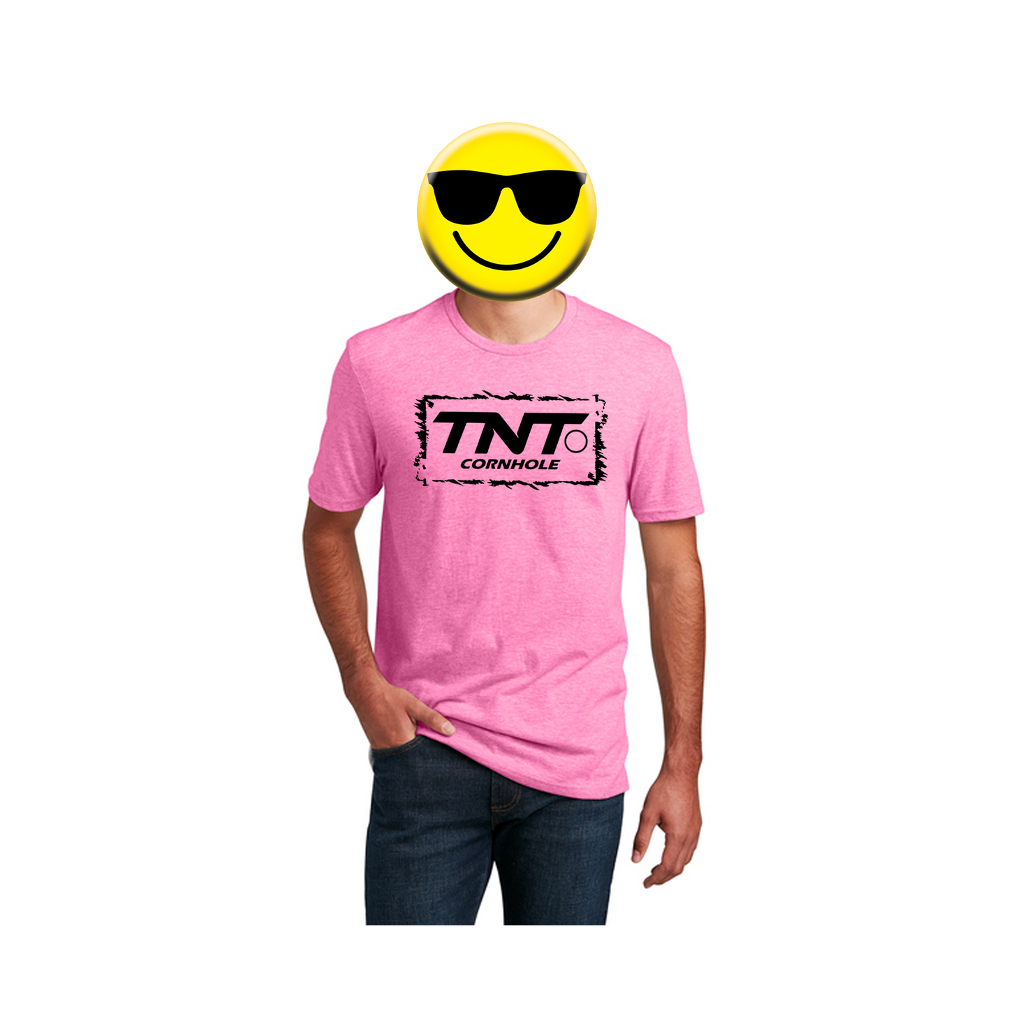 T Shirt-Heather pink