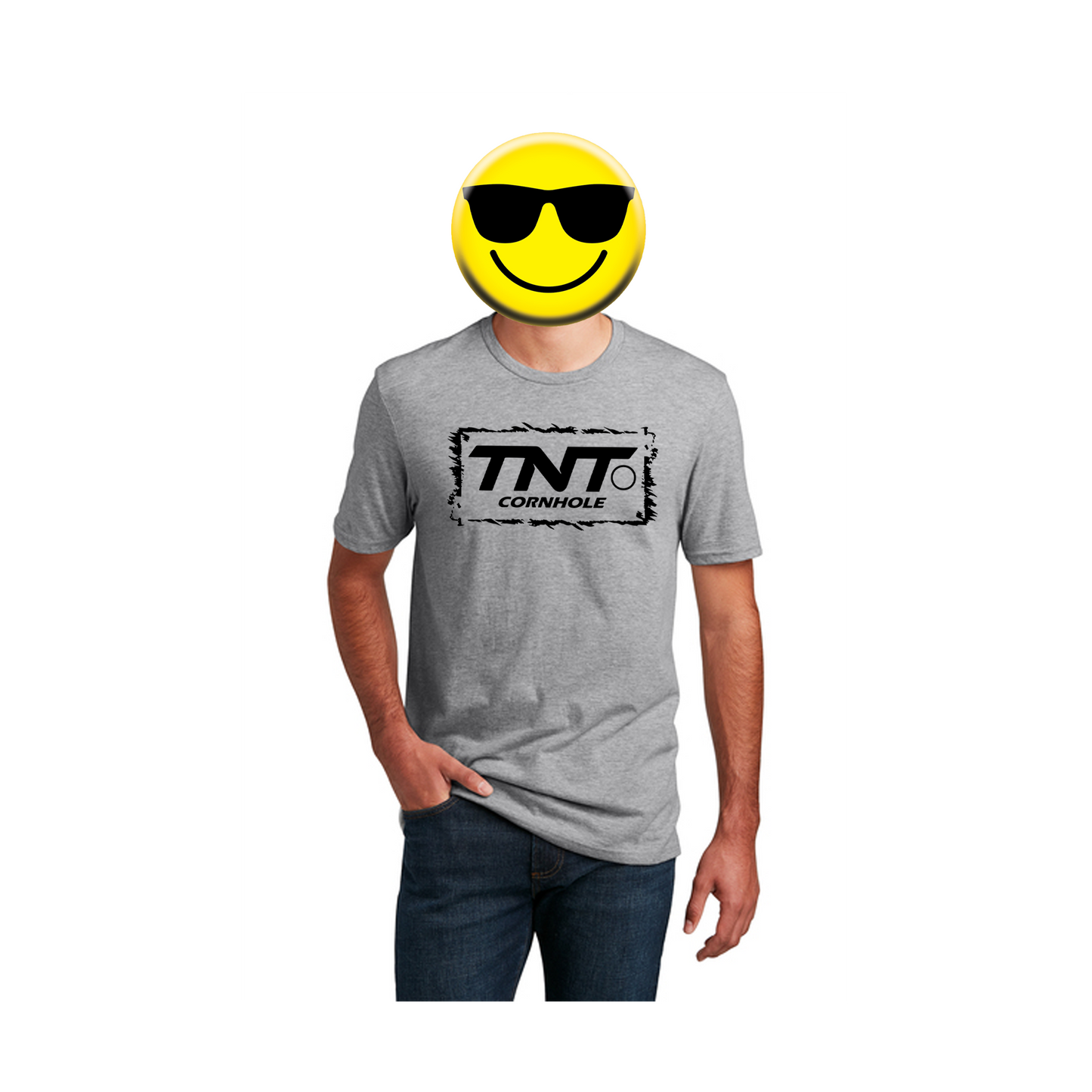 T Shirt-Heather gray