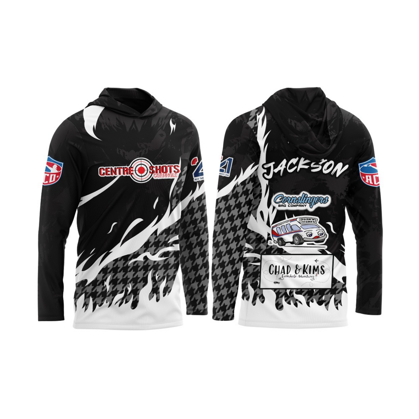 CentreShots Cornhole Performance Hoodie